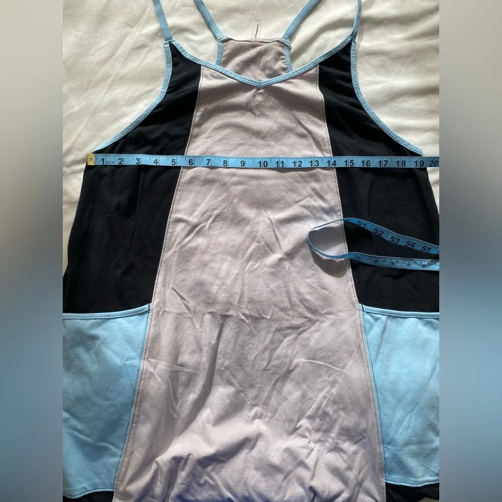 FP Movement Colorblock Hot Shot Onesie Gray Black Blue Medium - Picture 10 of 16